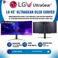 LG 45GS96QB - Monitor Gaming OLED Berkelok 45" UltraGear™