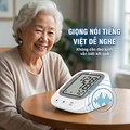 Máy Đo Huyết Áp Bắp Tay Kachi JN-163B Có Trợ Lý Đọc Kết Quả Tiếng Việt Hỗ Trợ Người Cao Tuổi Mắt Kém