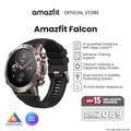 Amazfit Falcon - Jam Tangan GPS dengan Layar AMOLED 1.28 Inci, Bateri 500mAh, dan 20 ATM Water Resistance