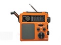 Tecsun GR-98 - Đài Radio Khẩn Cấp, Kích thước 17x15.8x6.4 cm, Màu Cam
