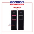Sharp SWD-66EHL-BP Dispenser Air dengan Suhu Panas dan Dingin, Hitam
