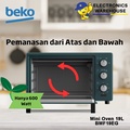 Oven Mini Portable Beko BMF19EG 19 Liter Oven Listrik