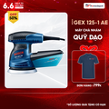 Máy Chà Nhám Rung Tròn Bosch GEX 125, Đĩa 125mm, Công Suất 280W, Thiết Kế Ergonomic