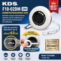 KDS F10-02DM 2M Diameter Measuring Tape - Pita Pengukur Baja dengan Skala Dual (Linear dan π)