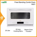 Vatti VA01 25L Ketuhar Kombinasi Free-Standing dengan Fungsi Wap dan 20 Menu Masakan Automatik