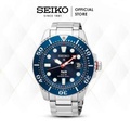 Seiko SNE549P1 Prospex Solar PADI Diver 200M Biru Dial Stainless Steel Strap Jam Tangan Pria