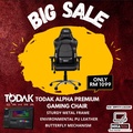 Todak ALPHA PREMIUM Kerusi Gaming