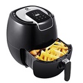 Nồi chiên không dầu Mishio MK165 5.5L - Đen và trắng