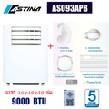 แอร์เคลื่อนที่ ASTINA AS 093APB 9,000 BTU สีขาว พกพาสะดวก