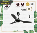 Kipas Siling DEKA SX46 46” Hitam dengan Remote Control dan Motor AC
