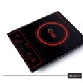 Cyprus KL-0071 Kompor Induksi 1 Zona, Layar LED, 7 Pilihan Suhu, Kaca Kristal