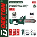 Máy Cưa Xích Dùng Pin Dekton M21-CS08BL 21V - Thiết Bị Cắt Gỗ Hiệu Quả
