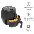 Nồi Chiên Không Dầu Mishio MK-01 5L - Giúp Bữa Ăn Khỏe Mạnh Hơn