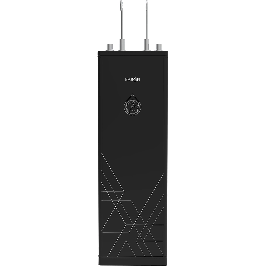Máy lọc nước nóng lạnh Karofi KAH-D10 - 42x30x30 cm, 5 lít nước nóng/lạnh, công nghệ RO