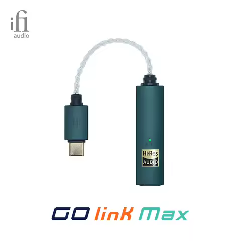 iFi GO Link DAC/Amp แอมป์พกพา สำหรับหูฟัง วัสดุแมกนีเซียมอัลลอย