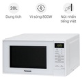Lò vi sóng Panasonic NN-ST25JWYUE 20 lít, màu trắng, công suất 800W