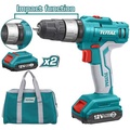 Máy khoan động lực dùng pin 12V Total TIDLI1222 - Nhỏ gọn, mạnh mẽ với 25NM và 0-1350 vòng/phút