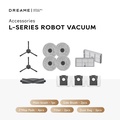 Dreame L10s Pro Gen2 Pembersih Vakum Robot Putih 35.3cm x 9.6cm, Kapasiti Debu 0.45L