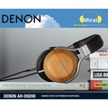 Denon AH-D9200 Headphones, Hi-Res Compatible, Closed Dynamic Type, Over-Ear, Wood Housing, AH-D9200E