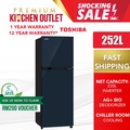 Toshiba GR-A28MU Peti Sejuk 252L Inverter Urban Black