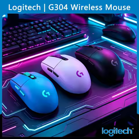 Logitech G304 LIGHTSPEED 無線遊戲滑鼠 HERO 光學感應器 6個可編程按鍵