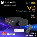 Fosi Audio V3 2 Channel Power Amplifier Hi-Fi Stereo TPA3255 - Hitam