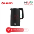 Niko DEK-18A Teko Listrik 1.8L - Dento Series, Putih & Hitam Doff