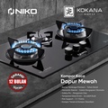Niko Kokana Black 3.0 Kompor Gas