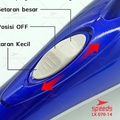 SPEEDS Dolphin 3in1 Alat Pijat Elektrik 070-14 - Merah, Biru