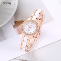 senkq T35 นาฬิกาข้อมือเซรามิกผู้หญิง