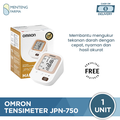 Omron JPN-750 Tensimeter Digital Lengan Atas, Manset Kipas Standar, Deteksi Detak Jantung Tidak Teratur