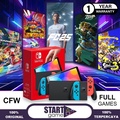 Nintendo Switch OLED HEG-001 - Konsol Game Handheld 7 Inci OLED Putih