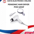 Pensonic PHD-1203F Hair Dryer 1200W - Pengering Rambut dengan Teknologi Pemanasan Seimbang