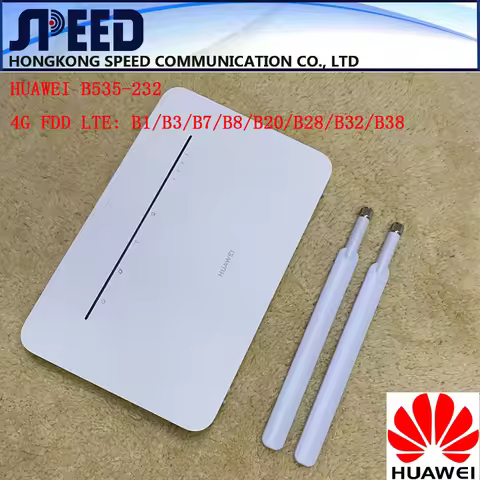 HUAWEI B535-933 4G Router 3 Pro Putih - Router Meja dengan Koneksi Cepat dan Stabil