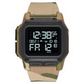 Nixon Regulus A1180-632-00 Jam Tangan Digital Lelaki 46mm Hitam TR90 dengan Stainless Steel Bezel