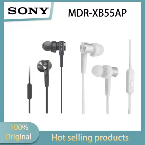หูฟังอินเอียร์ Sony MDR-XB55AP EXTRA BASS™ หูฟังแบบมีสาย เสียงเบสหนักแน่น