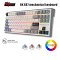 Royal Kludge R87 Pro - Papan Kekunci Mekanikal Kompak 87-kekunci