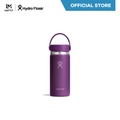 Hydro Flask Wide Mouth 2.0 16 Oz - กระติกน้ำสูญญากาศ เก็บความเย็น-ร้อน สีดำ