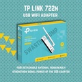 TP-Link TL-WN722N อะแดปเตอร์ USB ไร้สาย