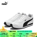 PUMA 383037 Turin 3 男女同款低幫休閒鞋 白黑色 合成皮革 復古德訓鞋