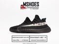รองเท้า Yeezy Boost 350 V2 Zebra ขาว-ดำลาย Zebra รองเท้าวิ่ง Unisex
