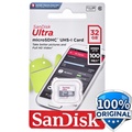 SanDisk Ultra microSDHC Class10 32GB - Kartu Memori untuk Smartphone dan Tablet