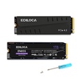 Ediloca EN855 4TB NVMe M.2 2280 SSD ヒートシンク付き PCIe Gen4 PS5対応 最大7400MB/s