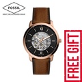 Fossil ME3195 Neutra Automatic Brown Leather Gent's Watch - Analog, Stainless Steel Case & 50m Water Resistance