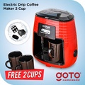 kova Double Drip Pembuat Kopi Elektrik