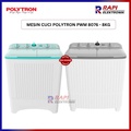 Mesin Cuci 2 Tabung Polytron PWM 8076 Samba Primadona Giant Series Hijab