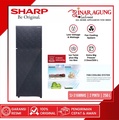 Sharp SJ-316MNHS Kulkas 2 Pintu 256L Fan Cooling System