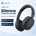 Edifier W800BT Pro - Headphone Over-ear Tertutup dengan ANC, Bluetooth 5.4, Hi-Res Audio, Kulit Lembut, Kelabu/Hitam/Beige
