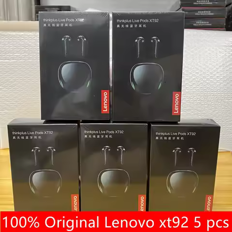 Tai nghe không dây Lenovo ERAZER XT92 - Đen, Bluetooth 5.1, Tai nghe nhét tai