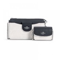 Coach C4215 กระเป๋าสะพายข้าง Poppy Signature Canvas สีผสม